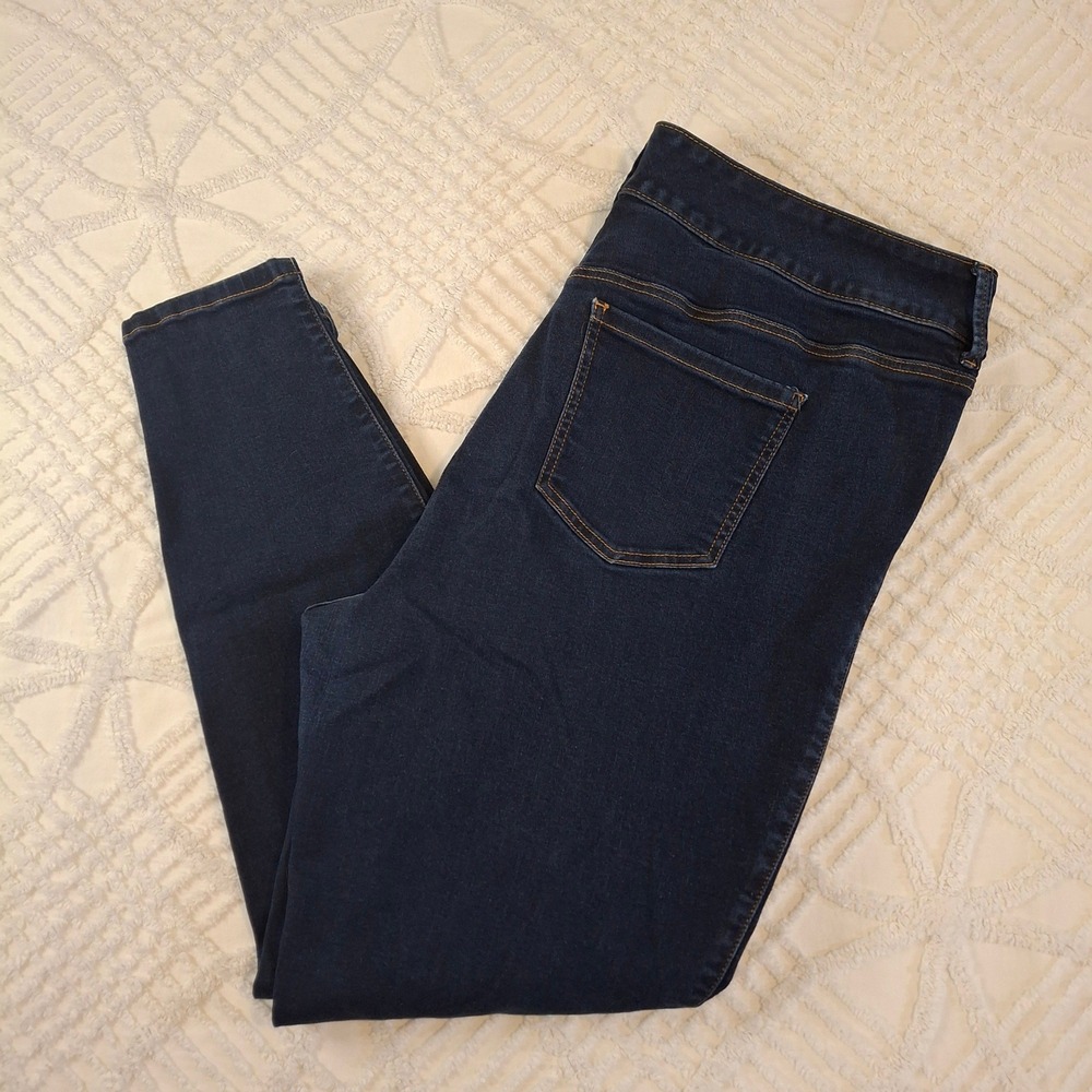 Torrid Women 22 Tall Jegging Dark Wash Super Soft‎ High Rise Skinny Denim Jeans